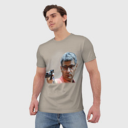 Футболка мужская Стрелок Юсуф Дикеч на Олимпиаде во франции, цвет: 3D-принт — фото 2