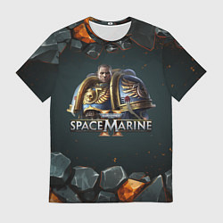 Футболка мужская Captain Titus Warhammer 40000 space marine 2, цвет: 3D-принт