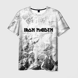 Футболка мужская Iron Maiden white graphite, цвет: 3D-принт