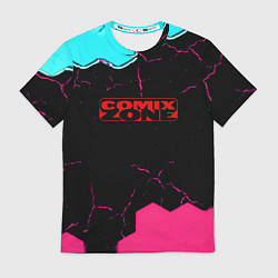 Футболка мужская Comix zone hexagon, цвет: 3D-принт