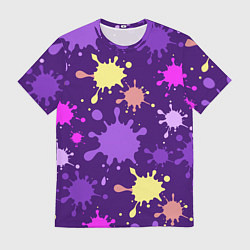 Футболка мужская Крупные кляксы, цвет: 3D-принт