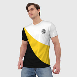 Футболка мужская Сокрушу пред ним врагов его малый черный КЦК Никол, цвет: 3D-принт — фото 2