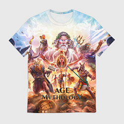 Футболка мужская Age of mythology персонажи, цвет: 3D-принт