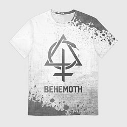 Футболка мужская Behemoth - white gradient, цвет: 3D-принт