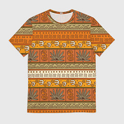Мужская футболка В африканском стиле