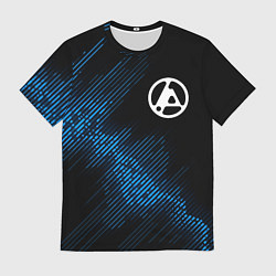Футболка мужская Linkin Park 2024 звуковая волна, цвет: 3D-принт