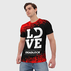 Футболка мужская Deadlock love классика, цвет: 3D-принт — фото 2