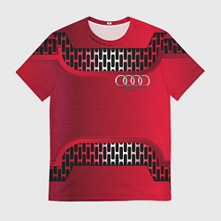 Футболка мужская Audi metal steel, цвет: 3D-принт