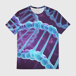 Мужская футболка Неон ДНК