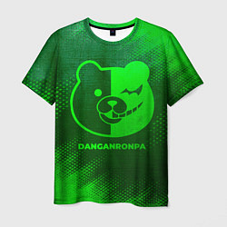 Футболка мужская Danganronpa - green gradient, цвет: 3D-принт