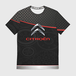 Футболка мужская Citroen auto car, цвет: 3D-принт