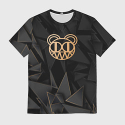 Футболка мужская Radiohead golden poly, цвет: 3D-принт