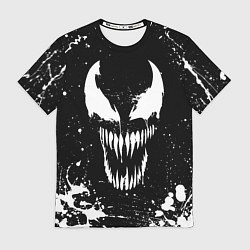 Футболка мужская Venom logo, цвет: 3D-принт