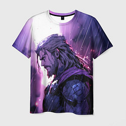 Футболка мужская Thor - Neon rain, цвет: 3D-принт