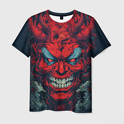 Футболка мужская Red demon Oni, цвет: 3D-принт