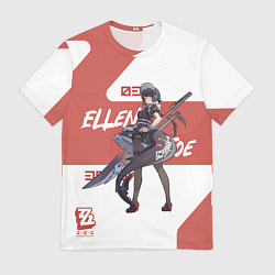 Футболка мужская Эллен Джо - ZZZ, цвет: 3D-принт