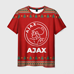 Футболка мужская Ajax new year, цвет: 3D-принт