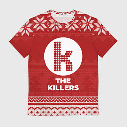 Футболка мужская Новогодний The Killers, цвет: 3D-принт