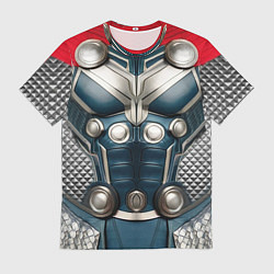 Футболка мужская Костюм Тора Бога грома, цвет: 3D-принт
