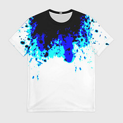 Футболка мужская Синяя кровь андроида, цвет: 3D-принт