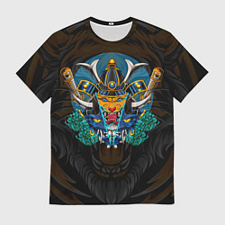 Футболка мужская Демон они тигр, цвет: 3D-принт