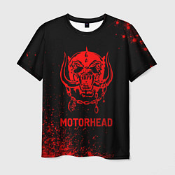 Футболка мужская Motorhead - red gradient, цвет: 3D-принт