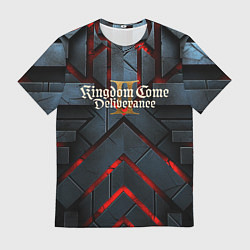 Футболка мужская Kingdom Come Deliverance 2 каменные плиты, цвет: 3D-принт