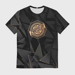 Футболка мужская Chrysler golden poly, цвет: 3D-принт