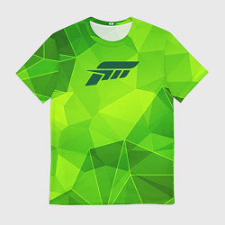 Футболка мужская Forza Horizon green poly, цвет: 3D-принт