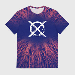 Футболка мужская CreepyPasta red energy, цвет: 3D-принт