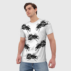 Футболка мужская Mezzanine album, цвет: 3D-принт — фото 2