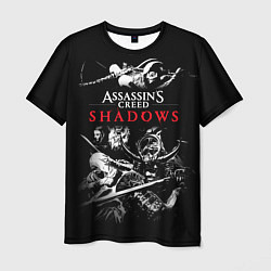 Футболка мужская Assassins Creed Shadows - samurai, цвет: 3D-принт