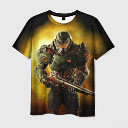 Футболка мужская Doom guy slayer, цвет: 3D-принт