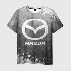 Футболка мужская Mazda - grey gradient, цвет: 3D-принт