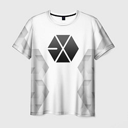 Футболка мужская Exo white poly, цвет: 3D-принт