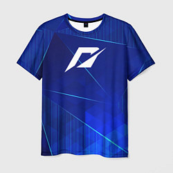 Футболка мужская Need for Speed blue poly, цвет: 3D-принт