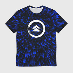 Футболка мужская Ghost of Tsushima blue energy, цвет: 3D-принт