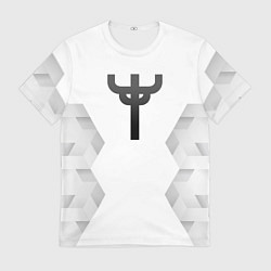 Футболка мужская Judas Priest white poly, цвет: 3D-принт