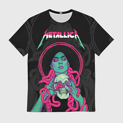 Футболка мужская Metallica - witch with the skull, цвет: 3D-принт