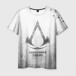 Футболка мужская Assassins Creed - white gradient, цвет: 3D-принт