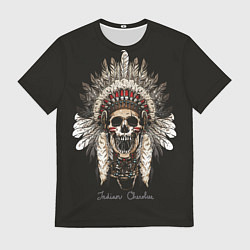 Футболка мужская Cherokee Indian, цвет: 3D-принт