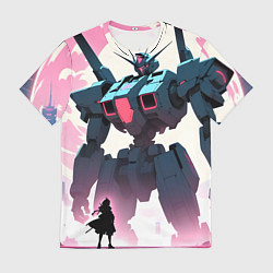 Футболка мужская Аниме и роботы, цвет: 3D-принт