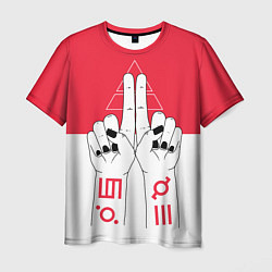 Футболка мужская 30 Seconds to Mars poster, цвет: 3D-принт