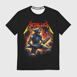 Футболка мужская Metallica - James Alan Hatfield, цвет: 3D-принт