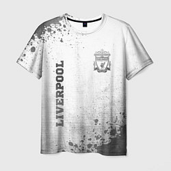 Футболка мужская Liverpool - white gradient вертикально, цвет: 3D-принт