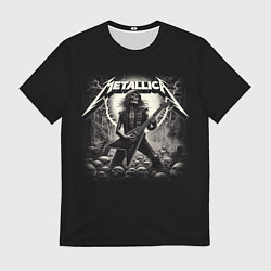 Футболка мужская Metallica - guitar solo, цвет: 3D-принт