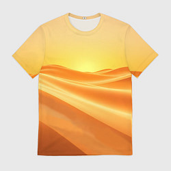 Футболка мужская Золотые пески, цвет: 3D-принт