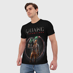 Футболка мужская Quake champions - Visor, цвет: 3D-принт — фото 2