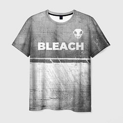 Футболка мужская Bleach - grey gradient посередине, цвет: 3D-принт