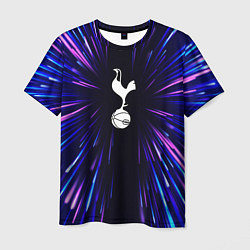 Футболка мужская Tottenham neon energy, цвет: 3D-принт